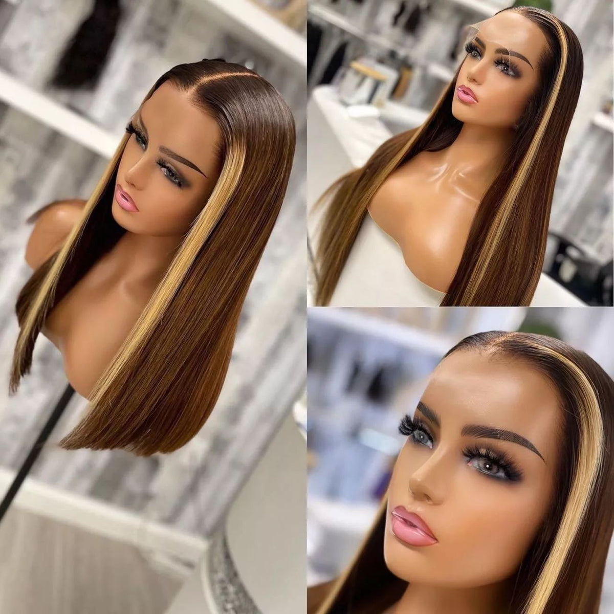 【BIG SALE】HD Lace SUPER Pre-plucked Highlight Blonde Bob Wig