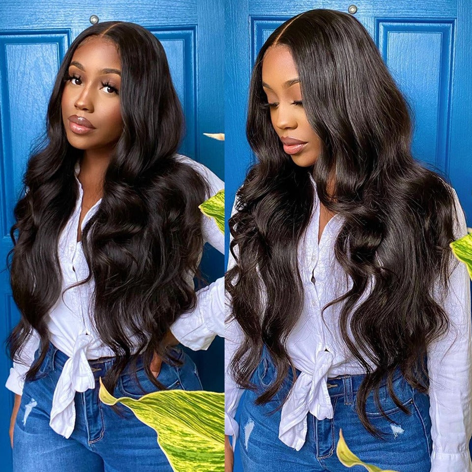 SUPER Pre-plucked Long Body Wave Hair 360 Lace Front Wig