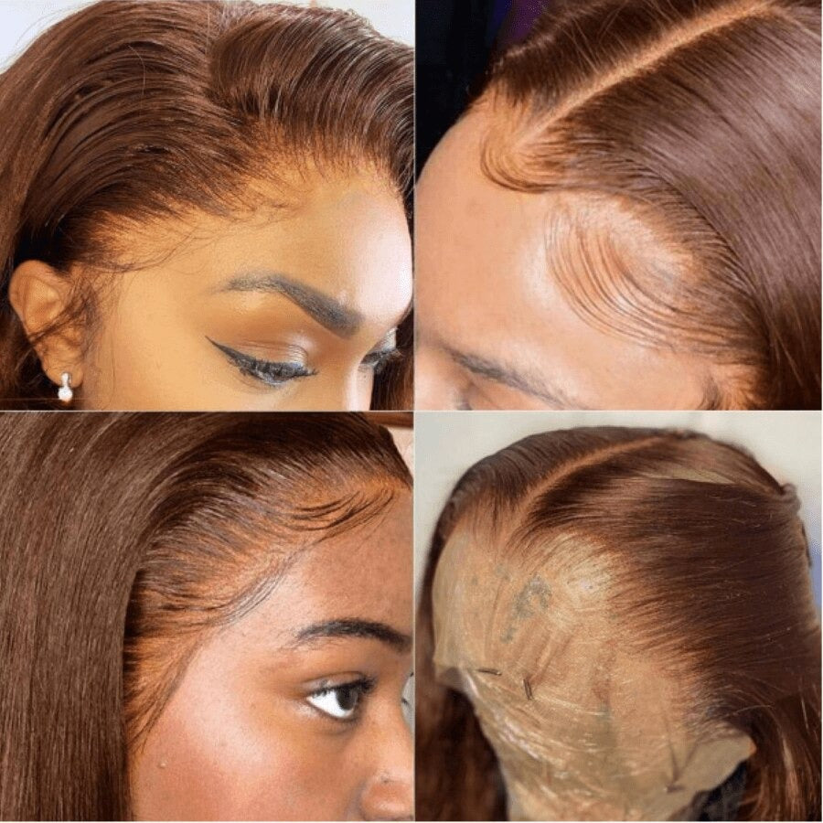 【BIG SALE】NEW “SUPER Pre-plucked HD Lace” Wig Dark Brown Body Wave
