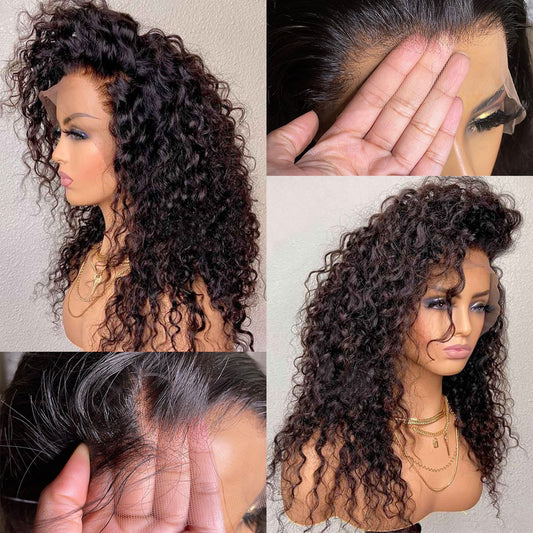 【BIG SALE】NEW “SUPER Pre-plucked HD Lace” 13x6 Lace Front Wig Curly Wave