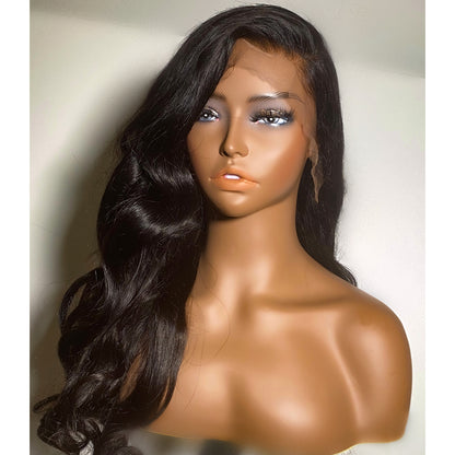 Side Part Body Wave Preplucked Virgin Hair HD LACE 13X6 Lace Front Wig