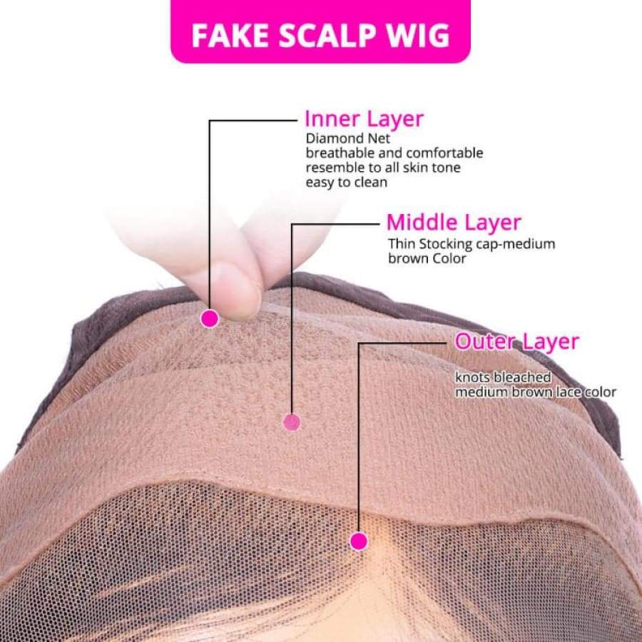 Kinky Curly Preplucked Virgin Hair 360 Lace Front Wig Fake 