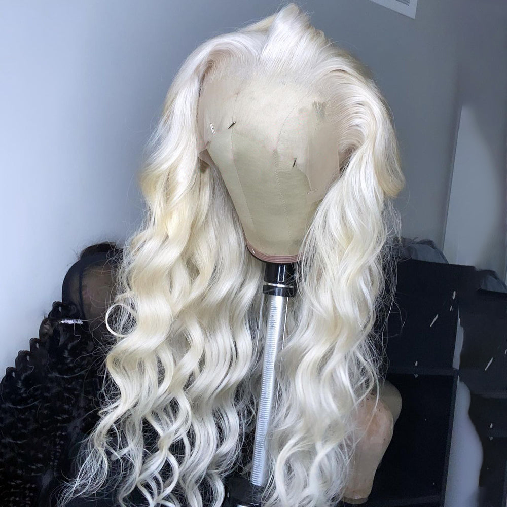 BLONDE 613 BODY WAVE LACE FRONT HUMAN HAIR LACE WIG