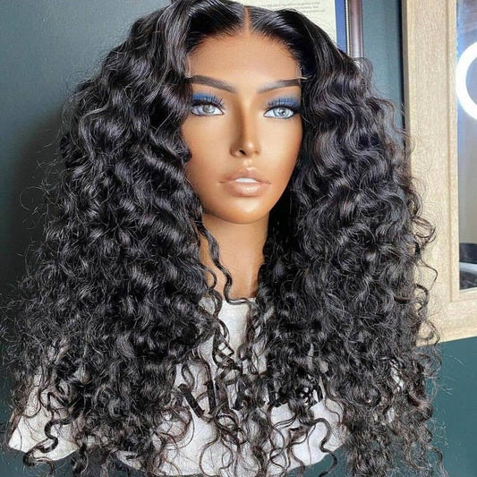 【DEAL】PRE-PLUCKED DEEP WAVE HD LACE 5X5 LACE CLOSURE WIG